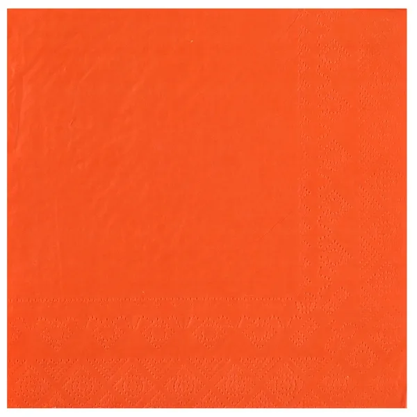 25 Servietten - Orange