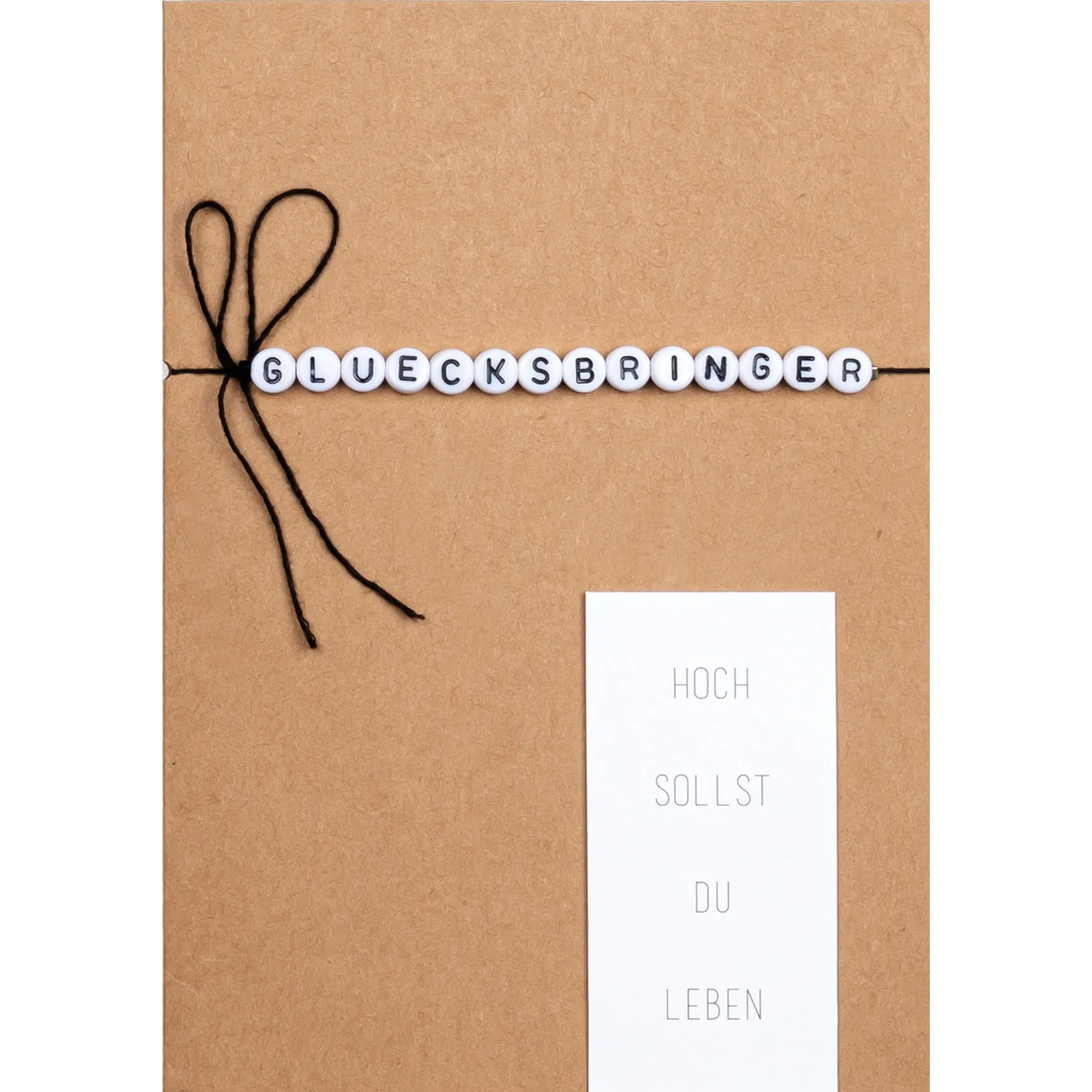 Räder Design - Buchstabenperlenkette "Glücksbringer"