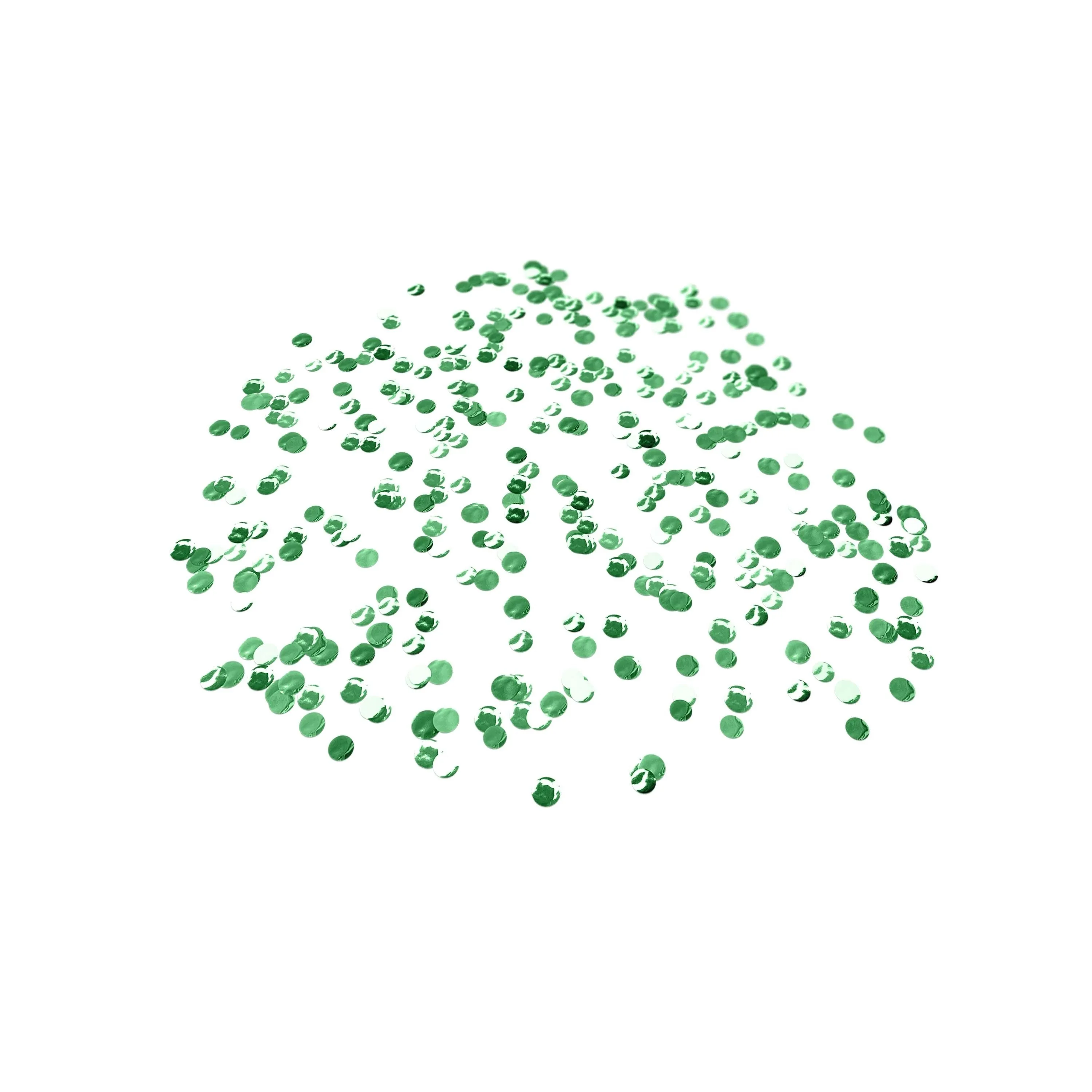 Folienkonfetti 1cm Rund 100g Mint