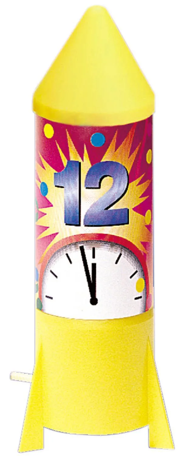 Silvester-Tischbombe "Rakete"