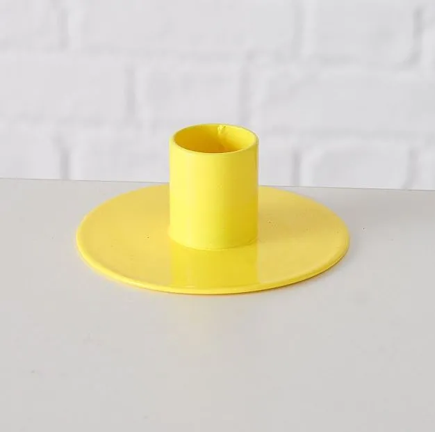 Kerzenhalter "Neon" Gelb