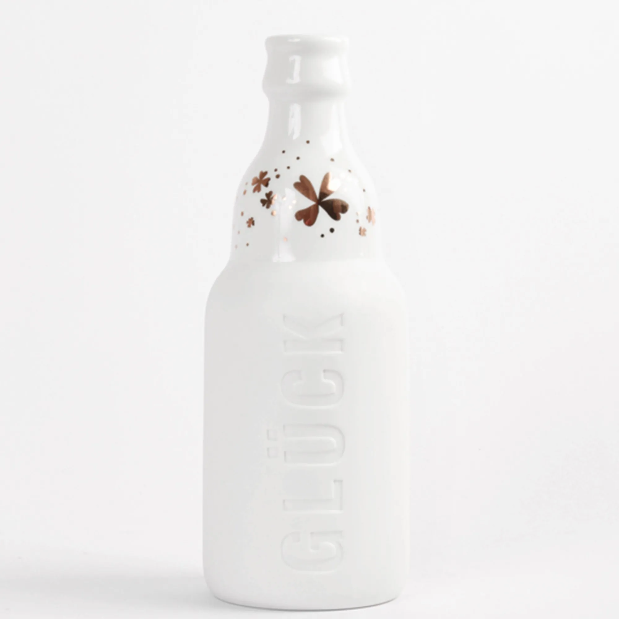 Flaschenvase "Glück"