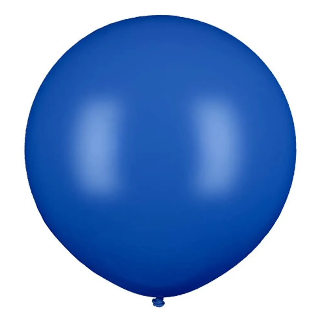 Balloon, Blau, Kugelform, Gummi, Party