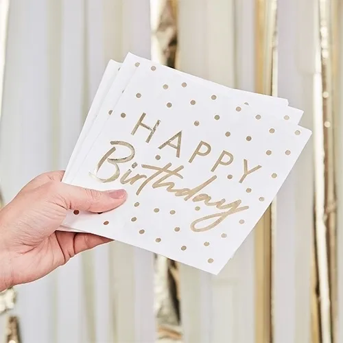 Karten, Geburtstag, Grußkarte, Goldene Akzente, Punkte Muster