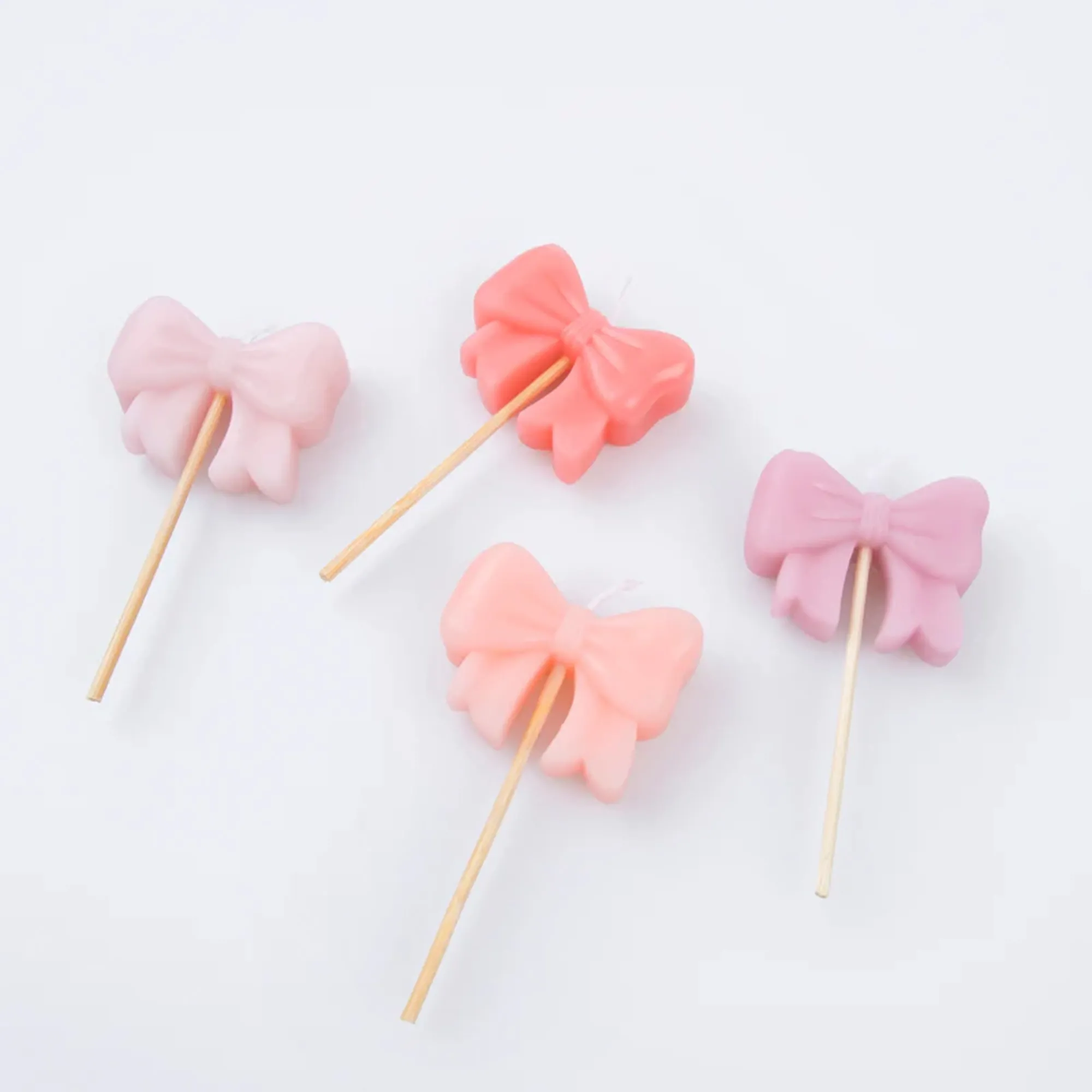 Schleife, Deko, Kuchenstab, Schaumgummi, Pastell