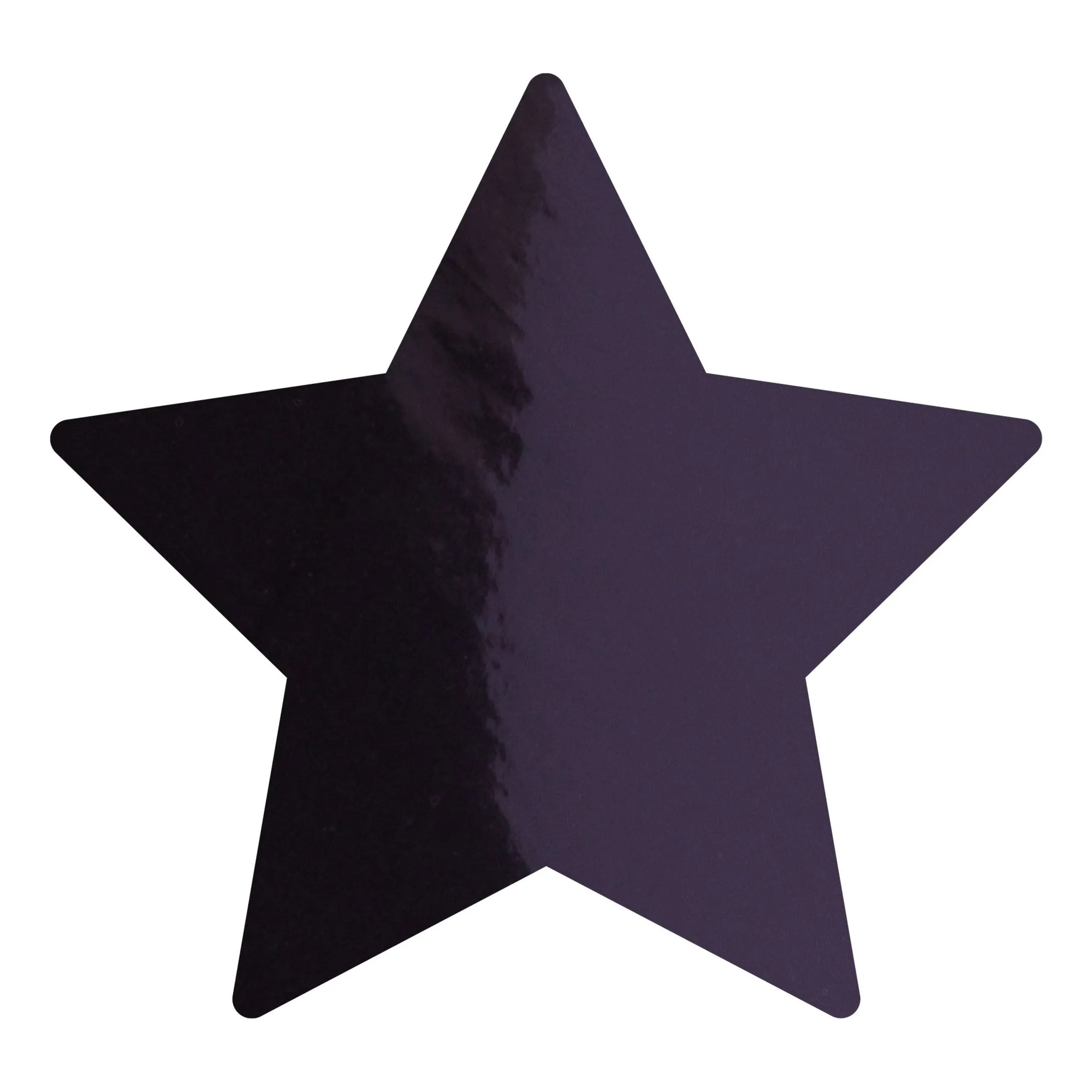 Folienkonfetti 1,7cm Stern 100g Schwarz