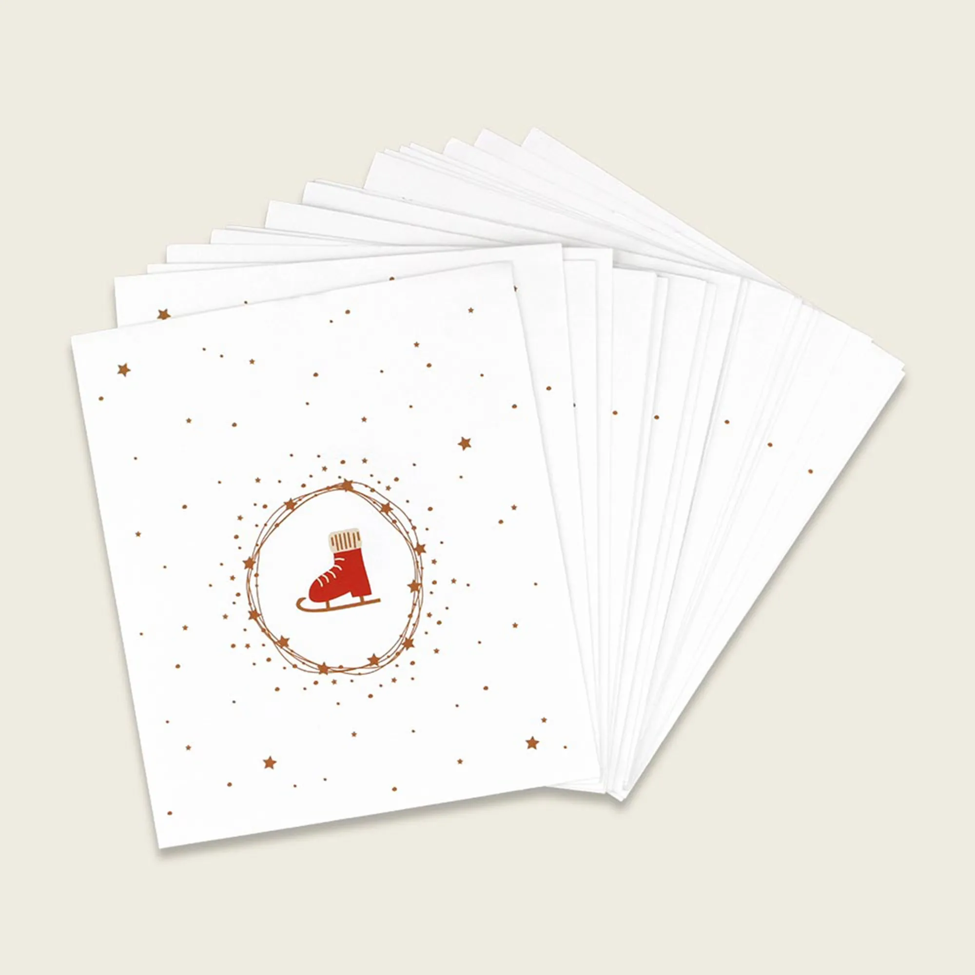 Geschenk- und Adventskalendertütchen 24er Set verschiedene Motive