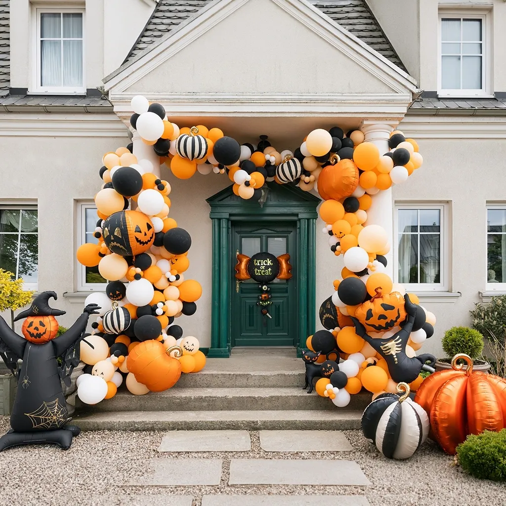 Folienballon "Halloween Vogelscheuche" 60x100cm
