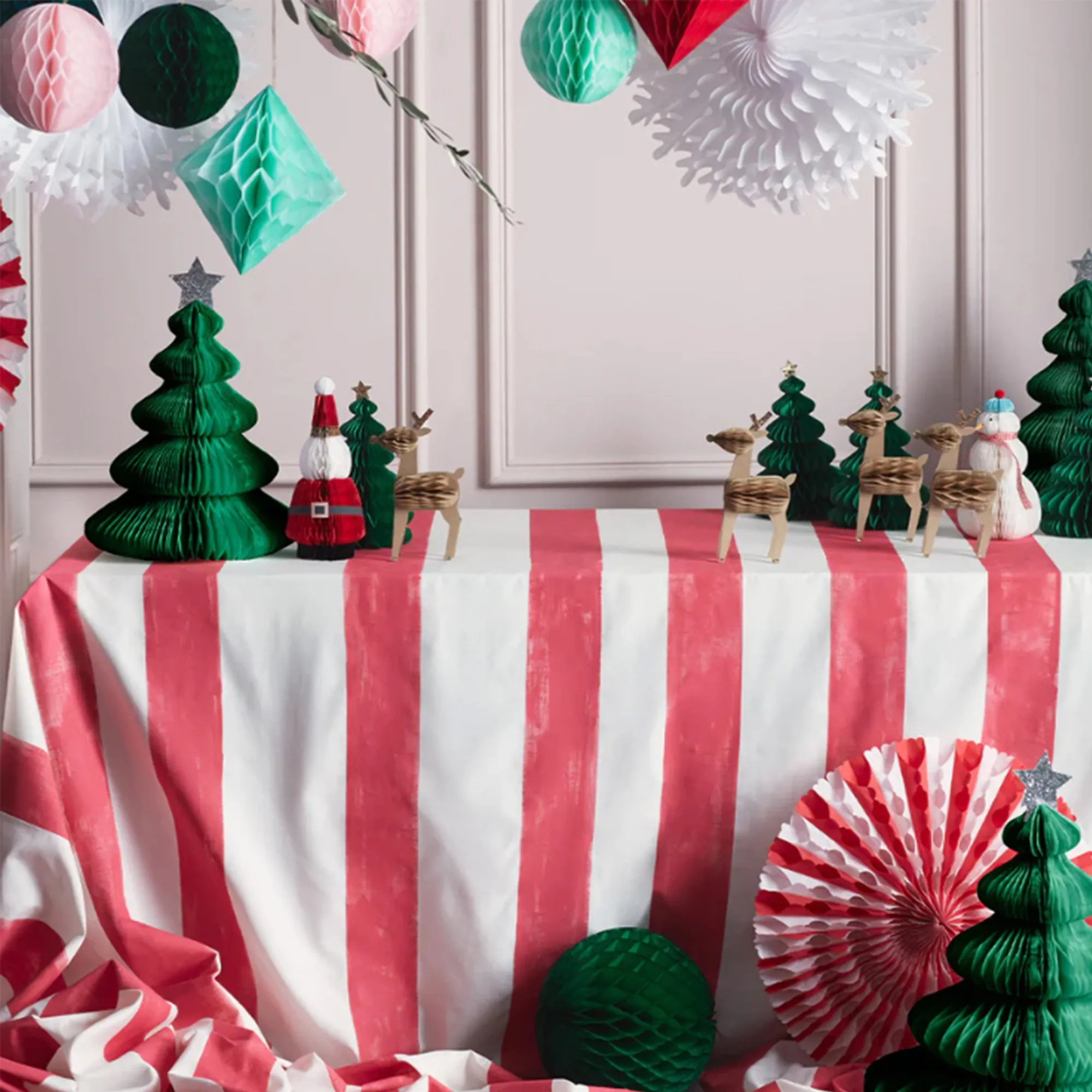 Meri Meri - 10x 3D Wabenfiguren Weihnachten