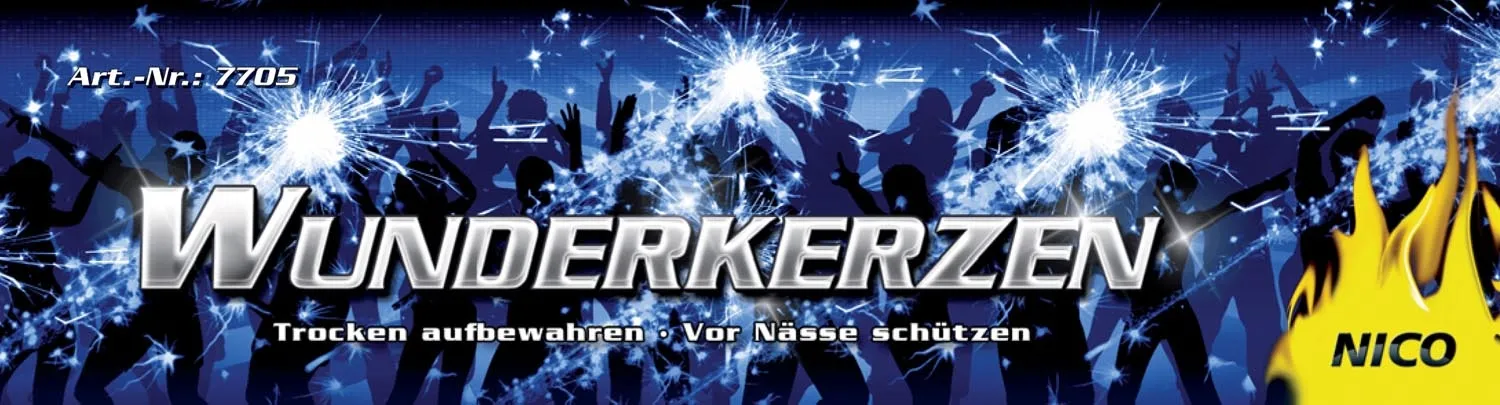 10 Wunderkerzen