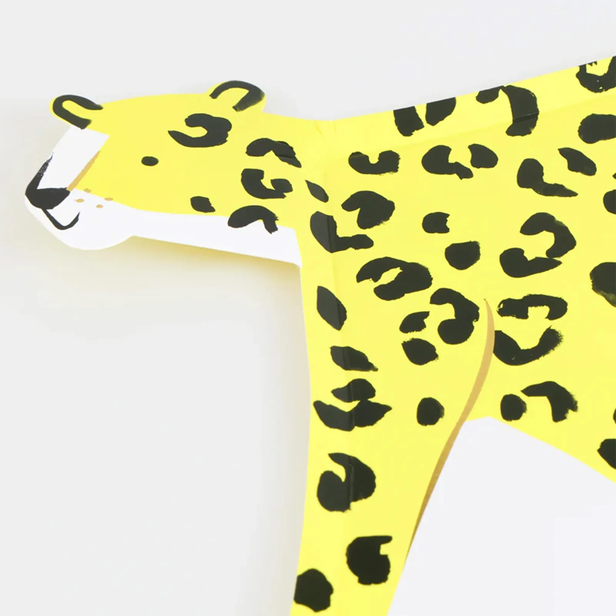 Leoparden Muster, Gelb, Tiermuster, Plastik/Kunstdruck, Leopardenskin