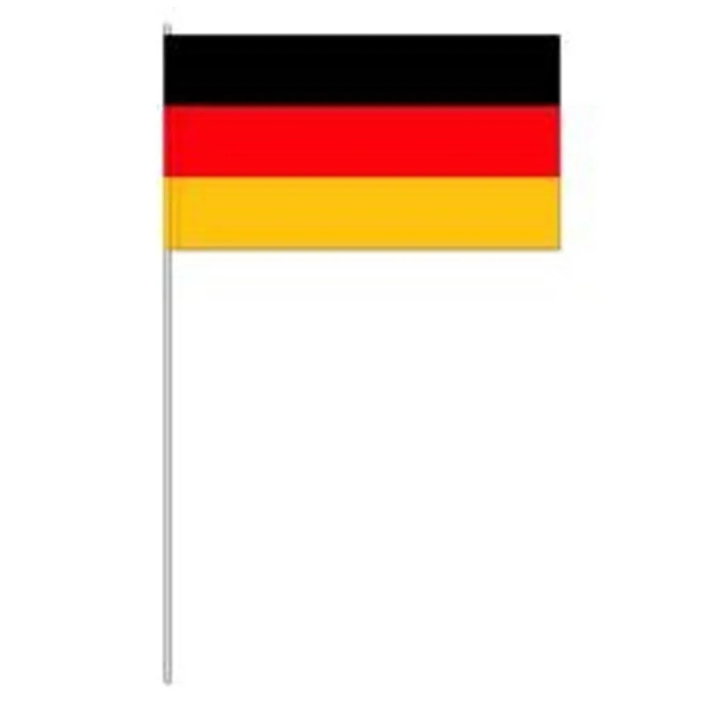 Deutschland - 10 Papierflaggen