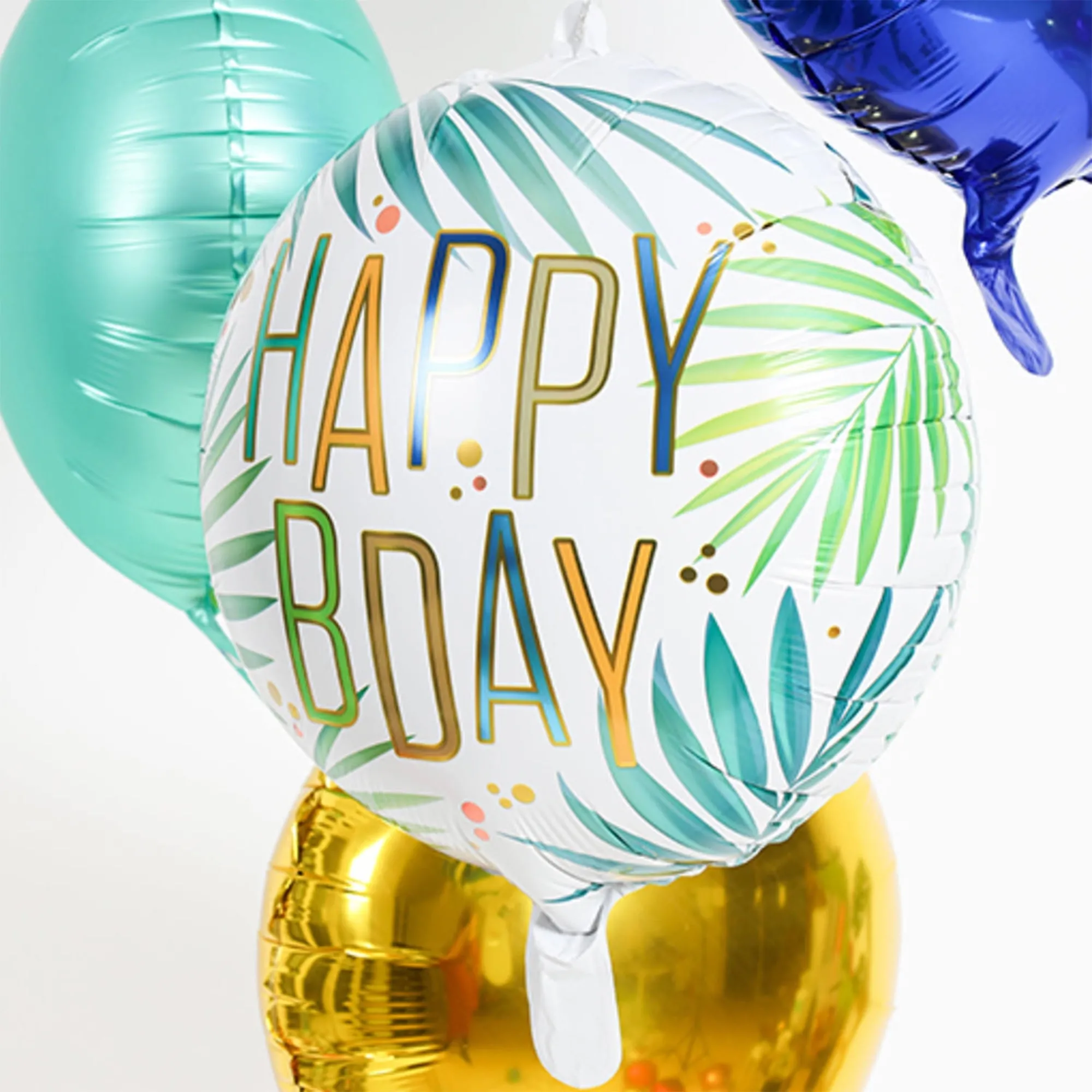 Folienballon "Birthday Palmen" 45cm