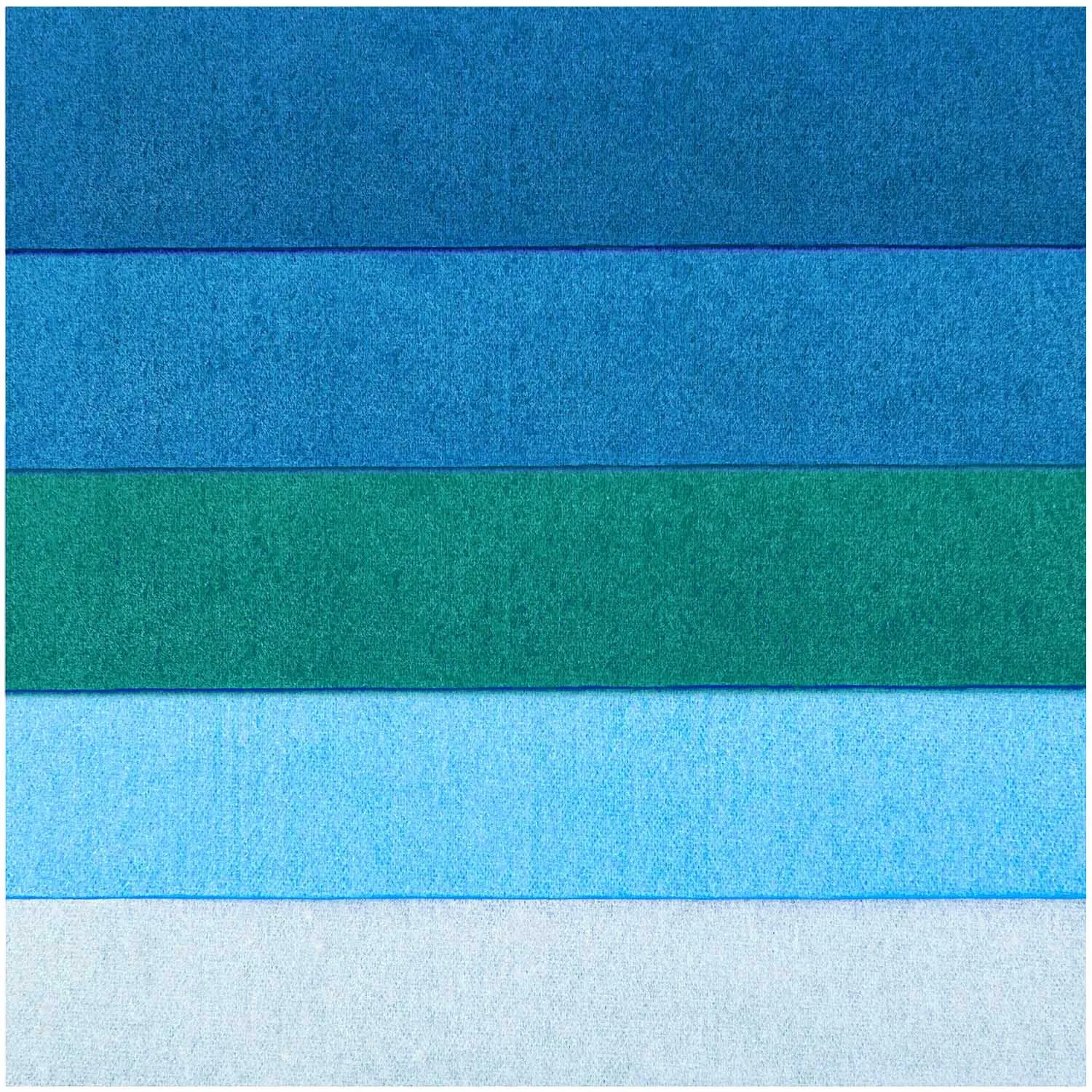 Seidenpapier Blau Mix, 5 Bögen