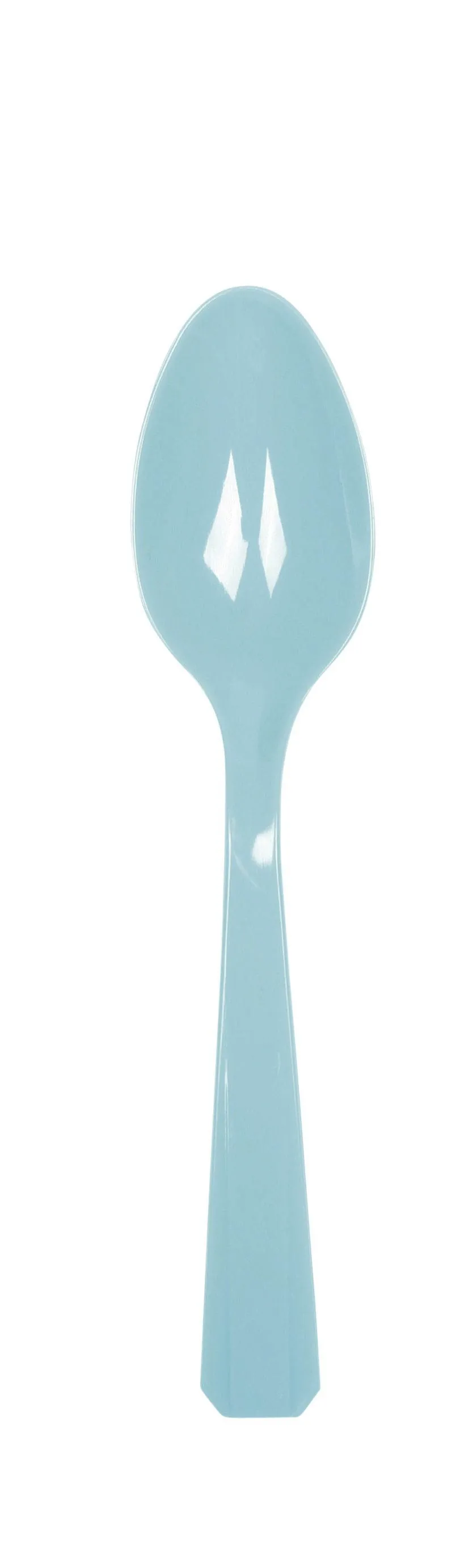 Karibik Blau- 10 Plastiklöffel