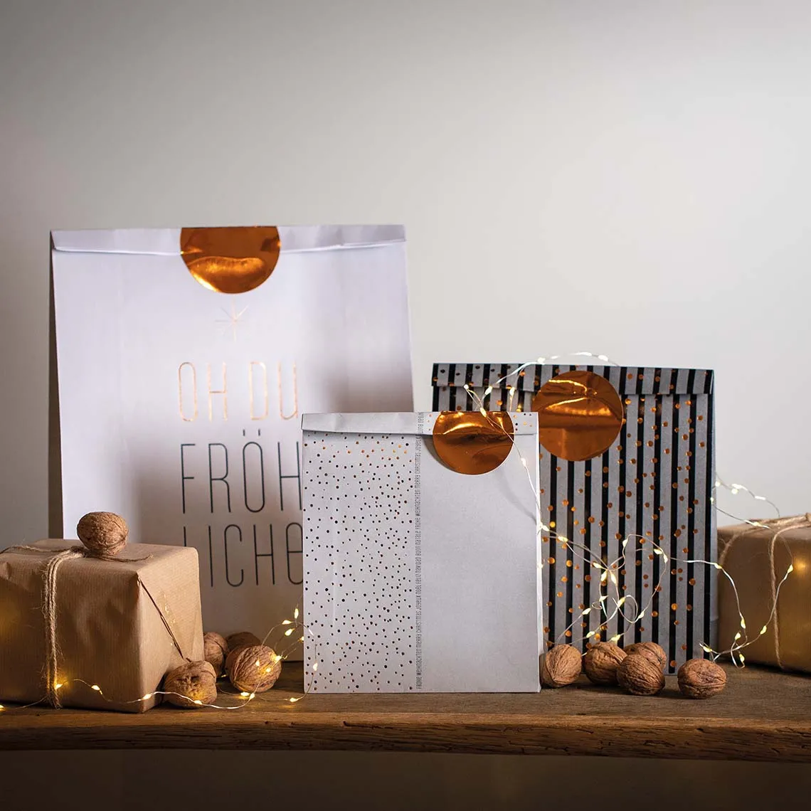 Räder Design -  Geschenktüten- Set "Oh du Fröhliche"