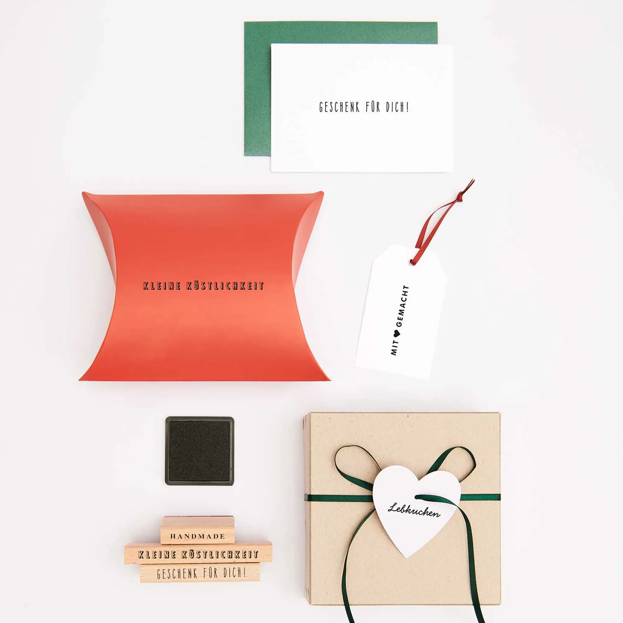 Stempelset "Weihnachtsbäckerei" 23-teilig