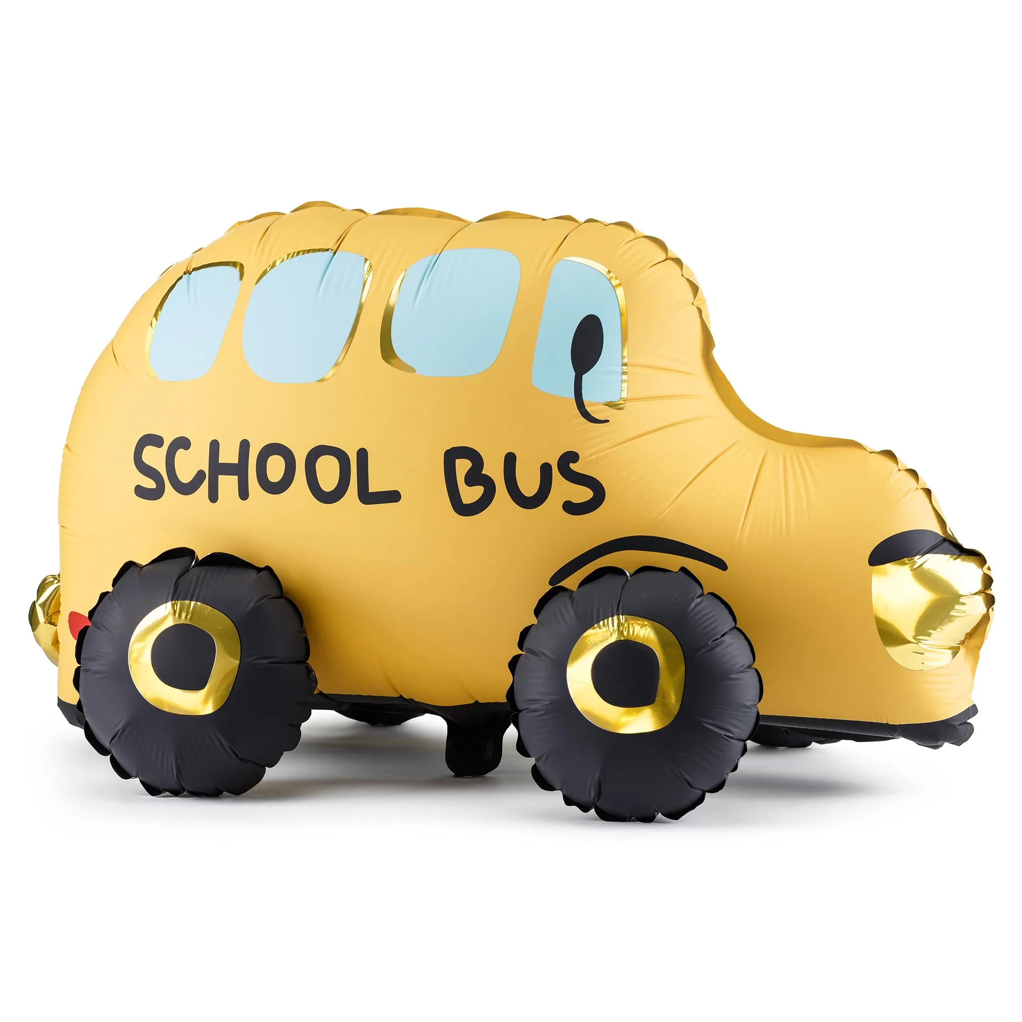 Folienballon "Schulbus" zur Luftbefüllung 75cm