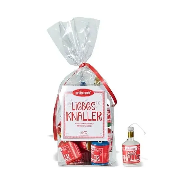 Liebesknaller - 10 Konfetti-Popper