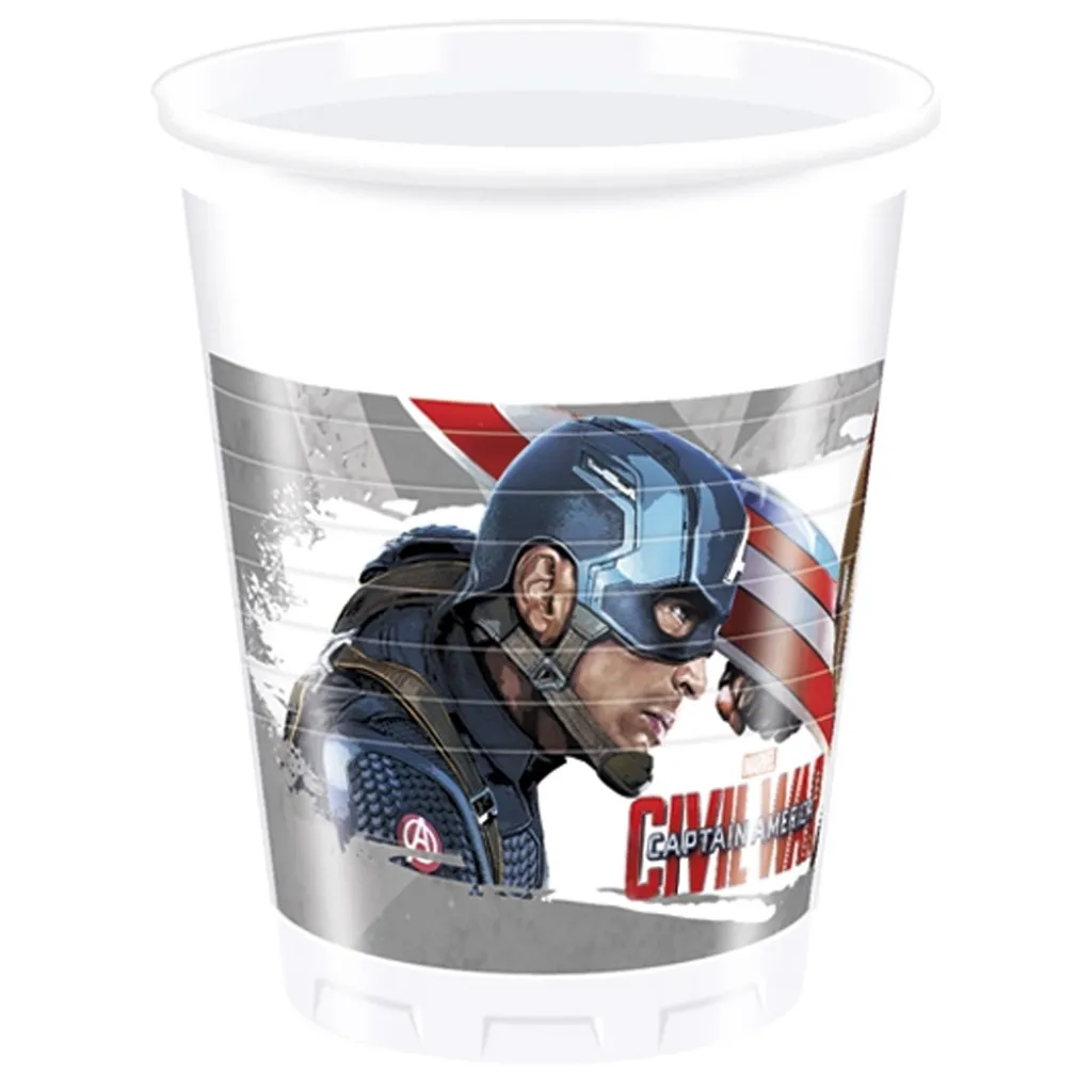 Civil War - 8 Einwegbecher