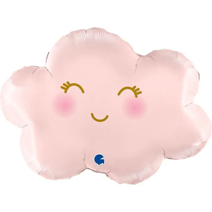 Folienballon "rosa Wölkchen" 60cm