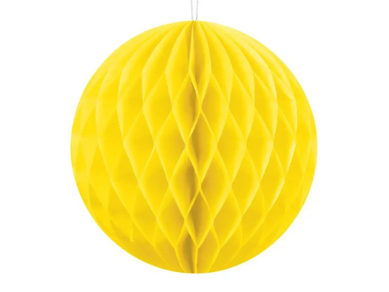 Wabenball Gelb, S - 10 cm Ø