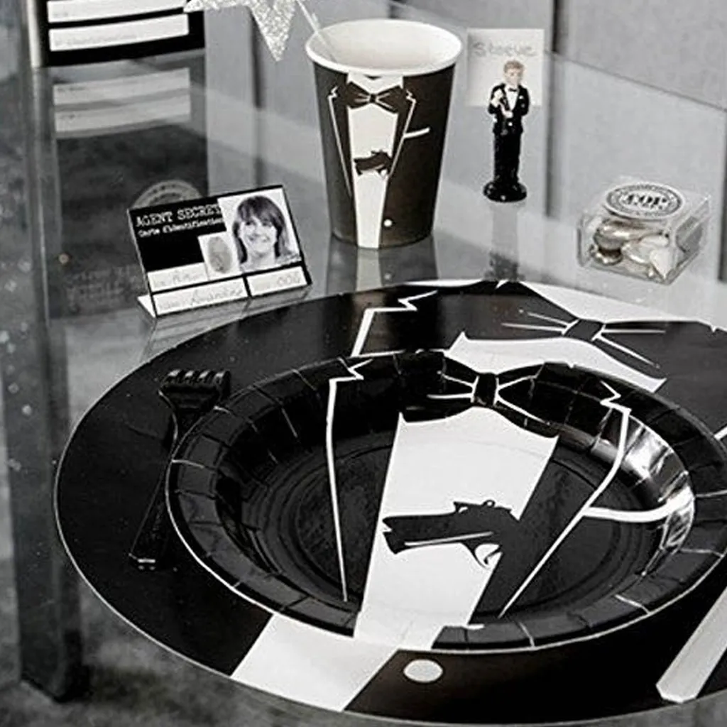 Kuchenplatte, Themenplatte, Teller, Testeinrichtung, Glamour-Design