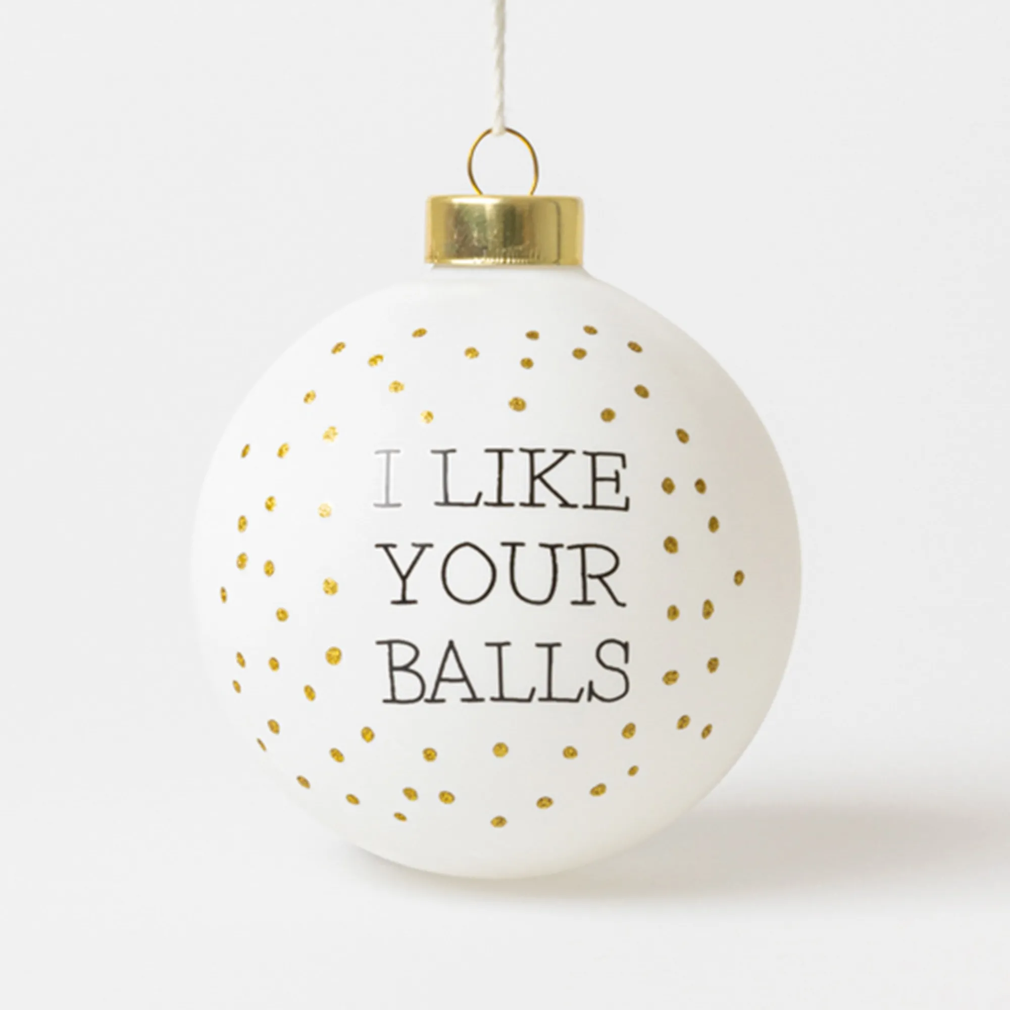 Räder Design - Lustige Kugel "I like your balls"