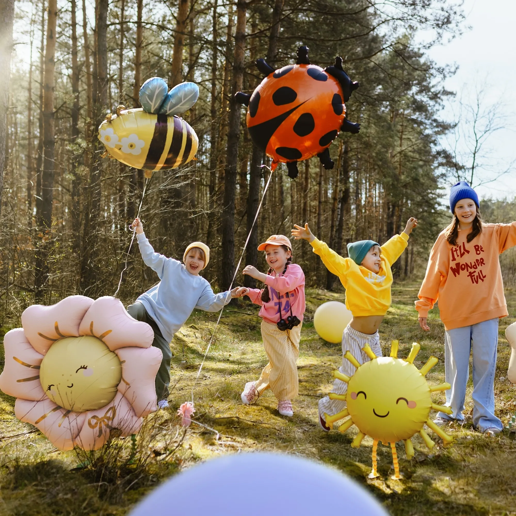 Gras, Park, Luftballon, Portrait, Bewuchs
