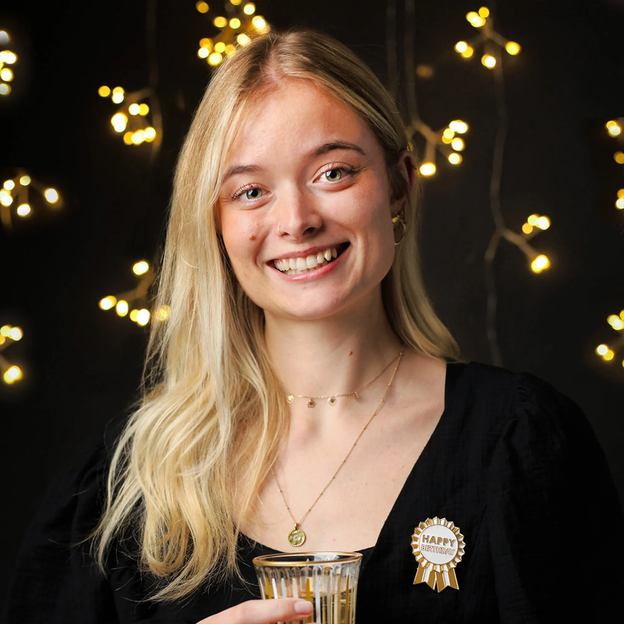 Gesicht, Person, Lächeln, Blond, Zubehör