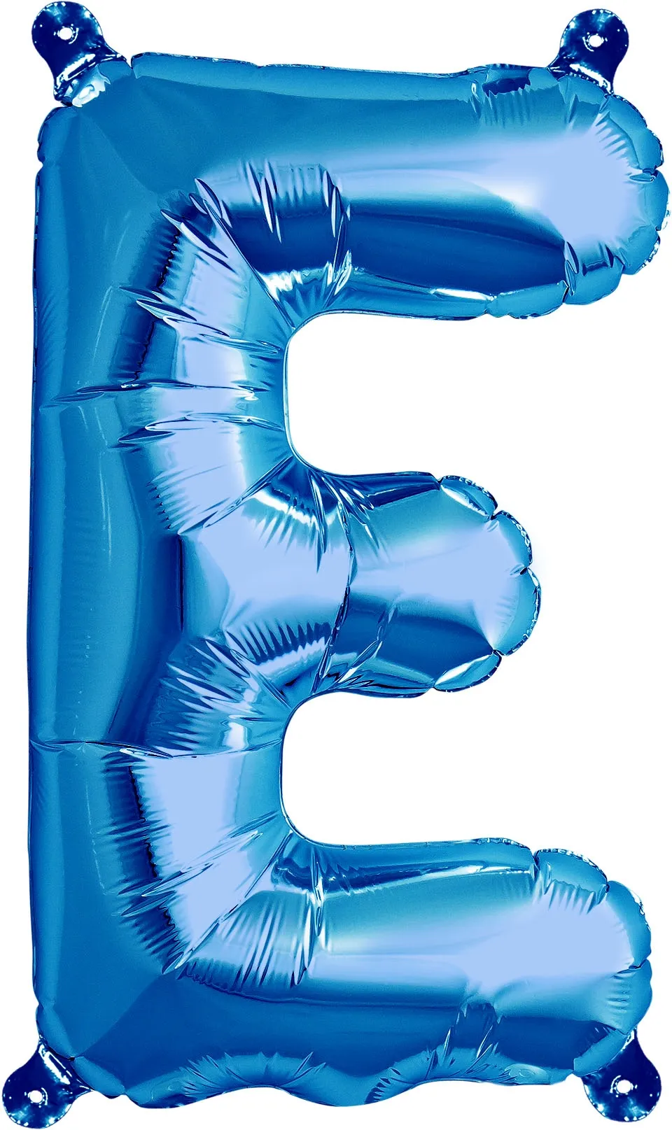 Luftballon Buchstabe E Blau 40cm