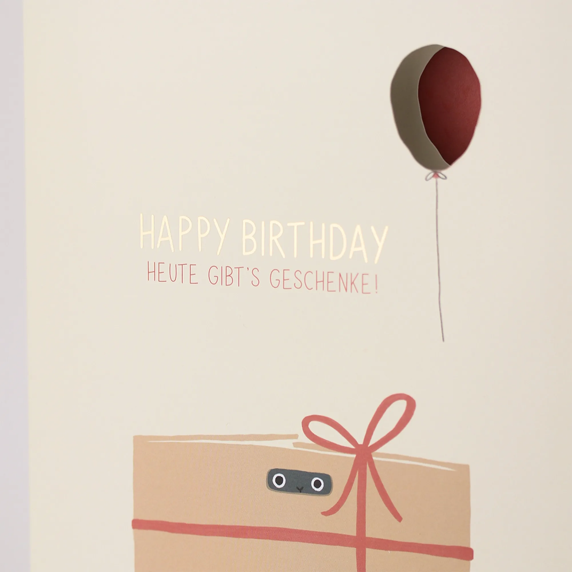 Musikkarte "Happy Birthday, Heute gibt´s Geschenke!"