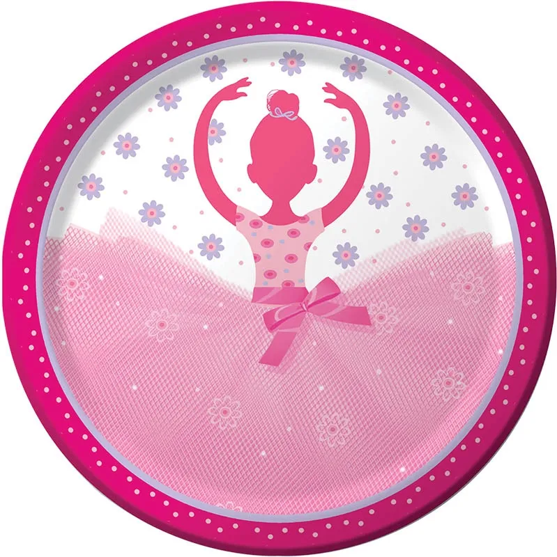 Prima Ballerina - 8 Pappteller