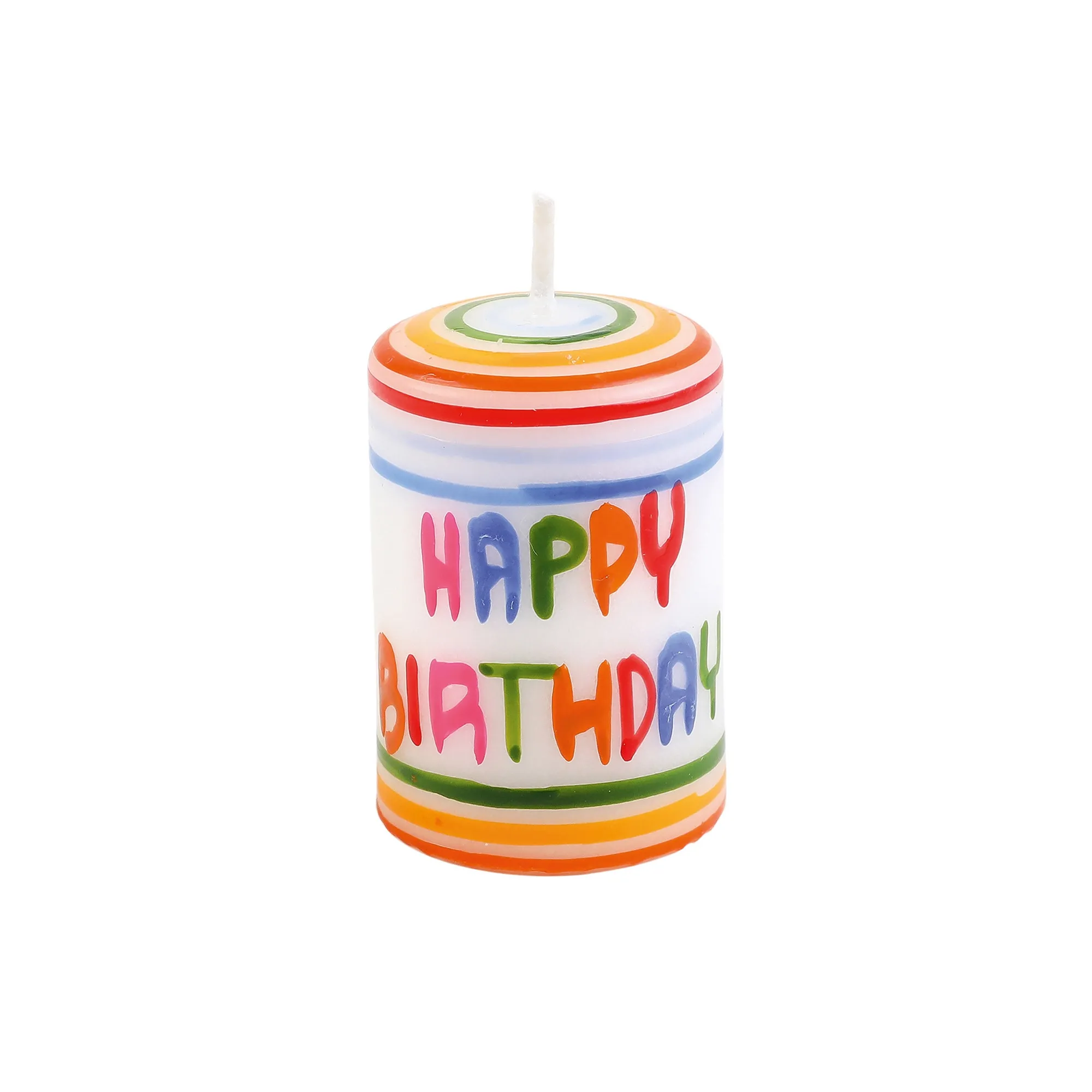 Ahrens - Lebenslicht "Happy Birthday", Bunt