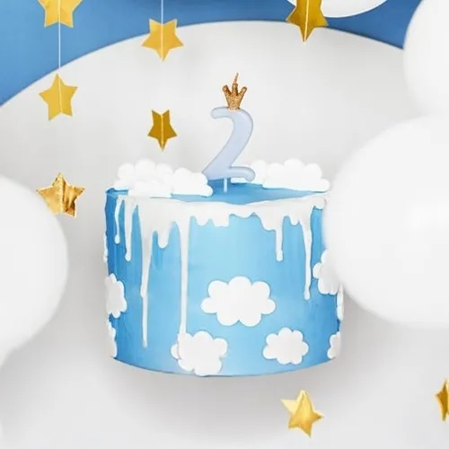 kuchen, torte, blue cake, zuckerwerk, deko