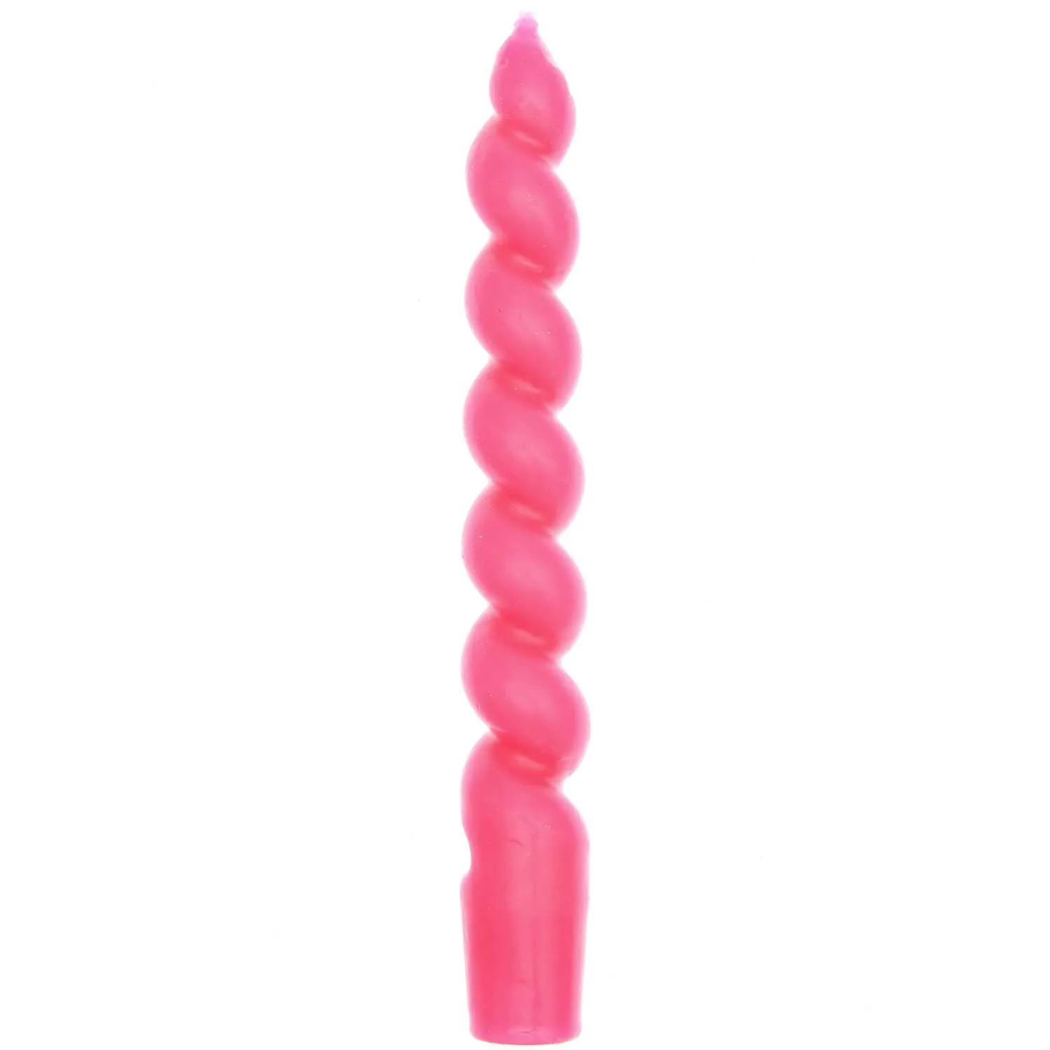Spiralkerze - Neon Pink Ø 2,4cm