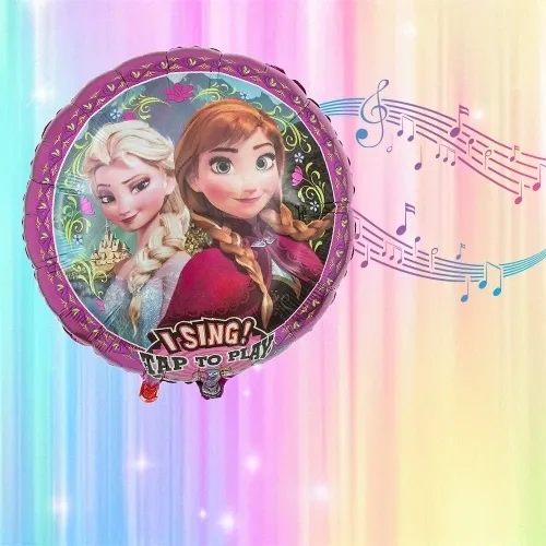 Disney, balloon, Elsa, Anna, musical