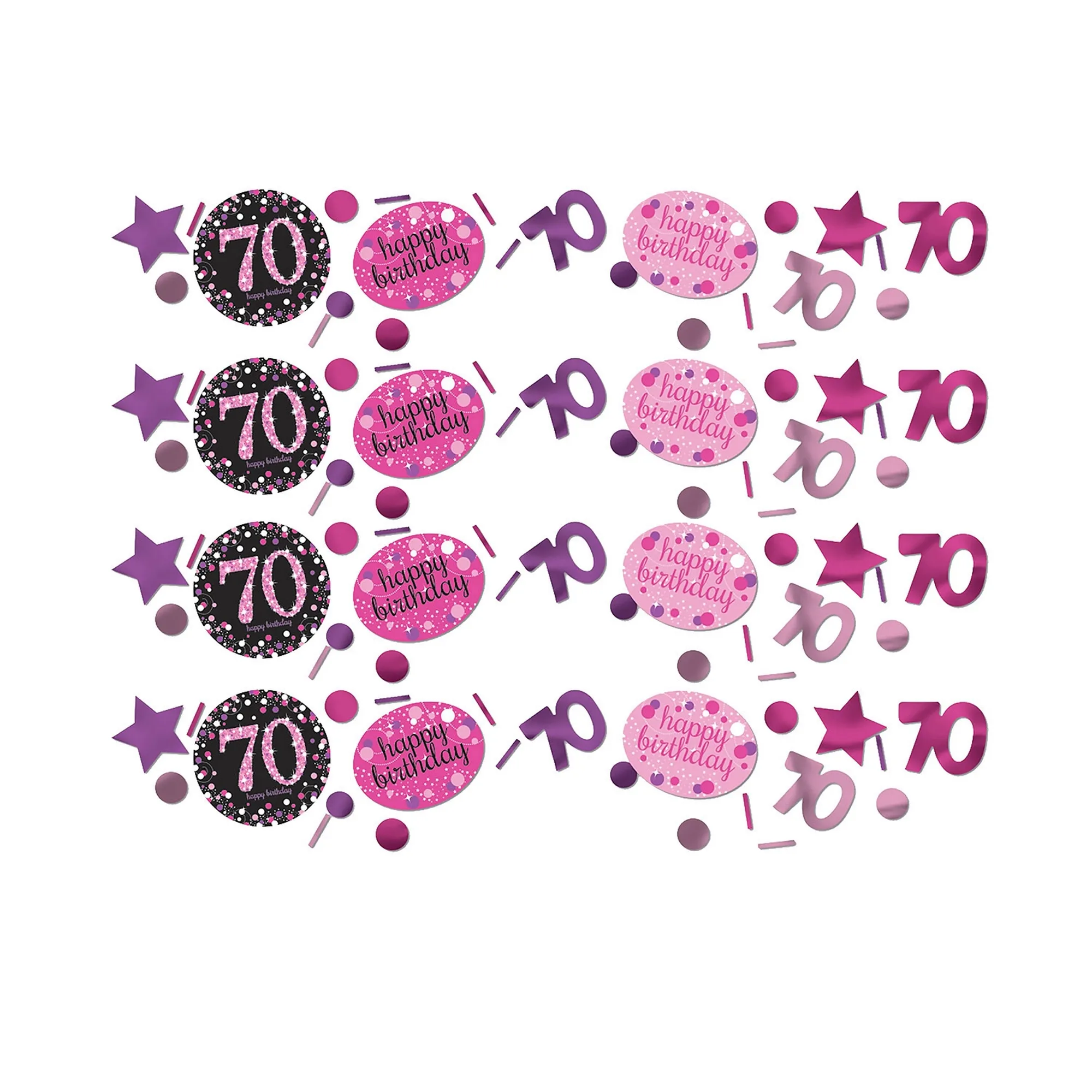 Konfetti "70. Geburtstag" 34g