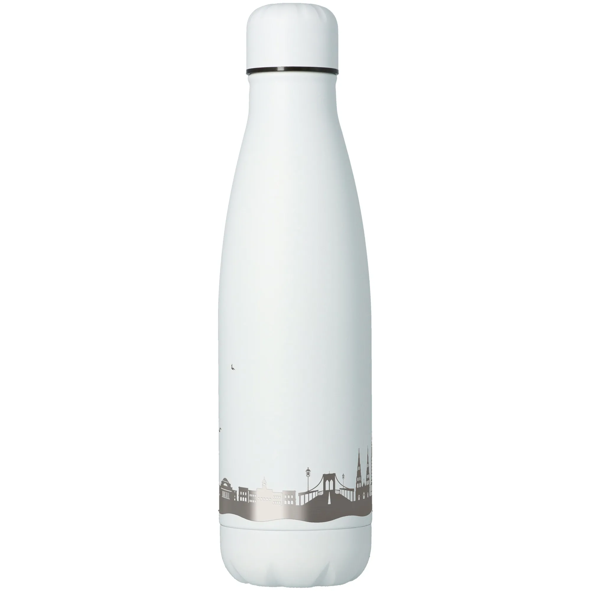 Trinkflasche Skyline New York Weiß 500ml