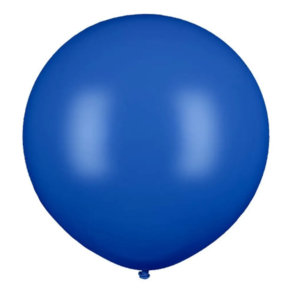 Ballon, Blau, Latexballon, Einwegballon, Sphäre