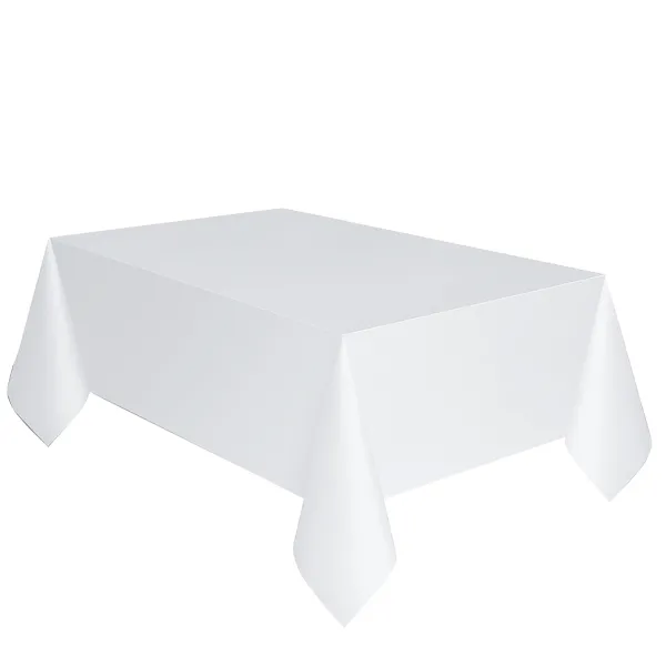 Papier Tischdecke - Weiß