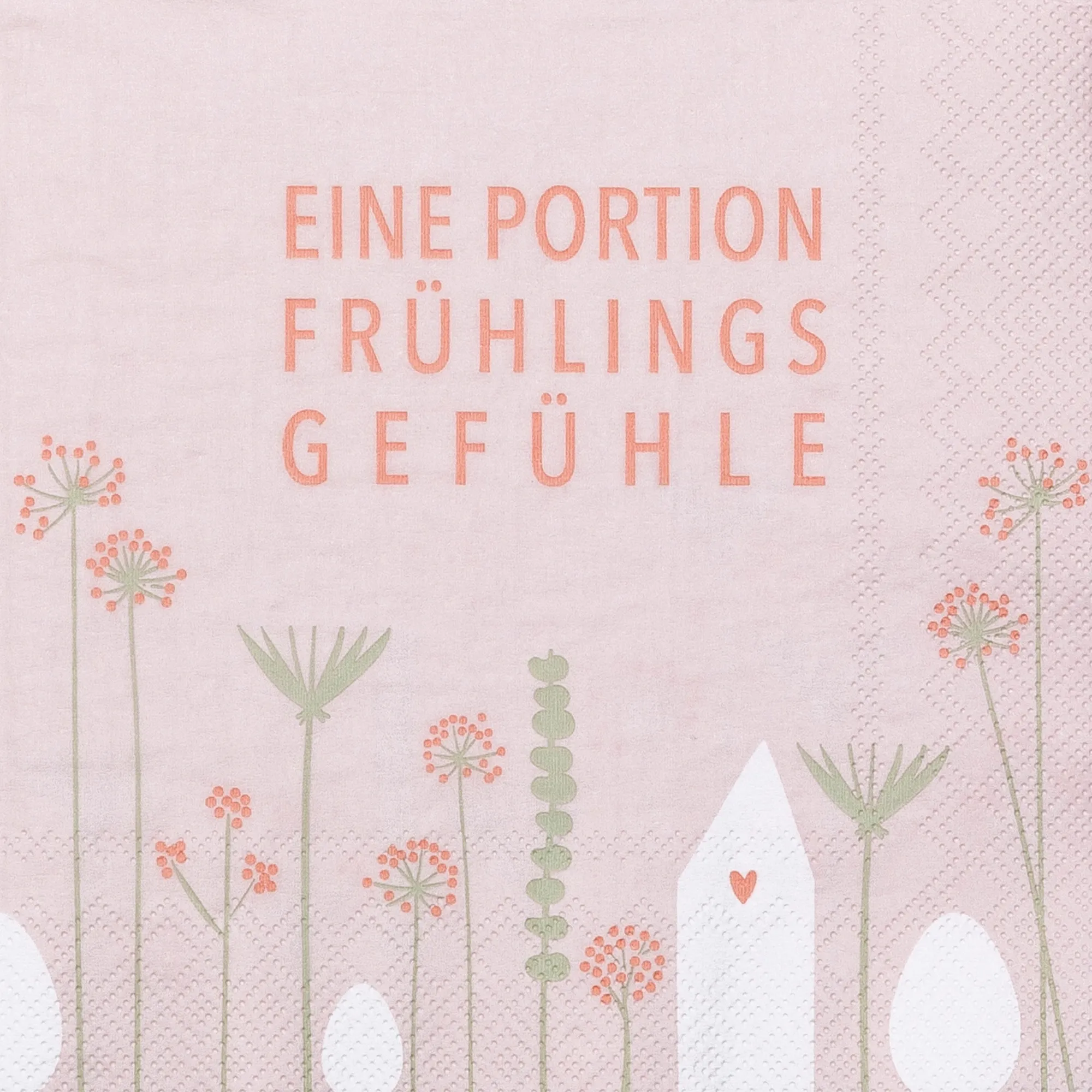 Räder Design - 20 Servietten "Eine Portion Frühlingsgefühle"
