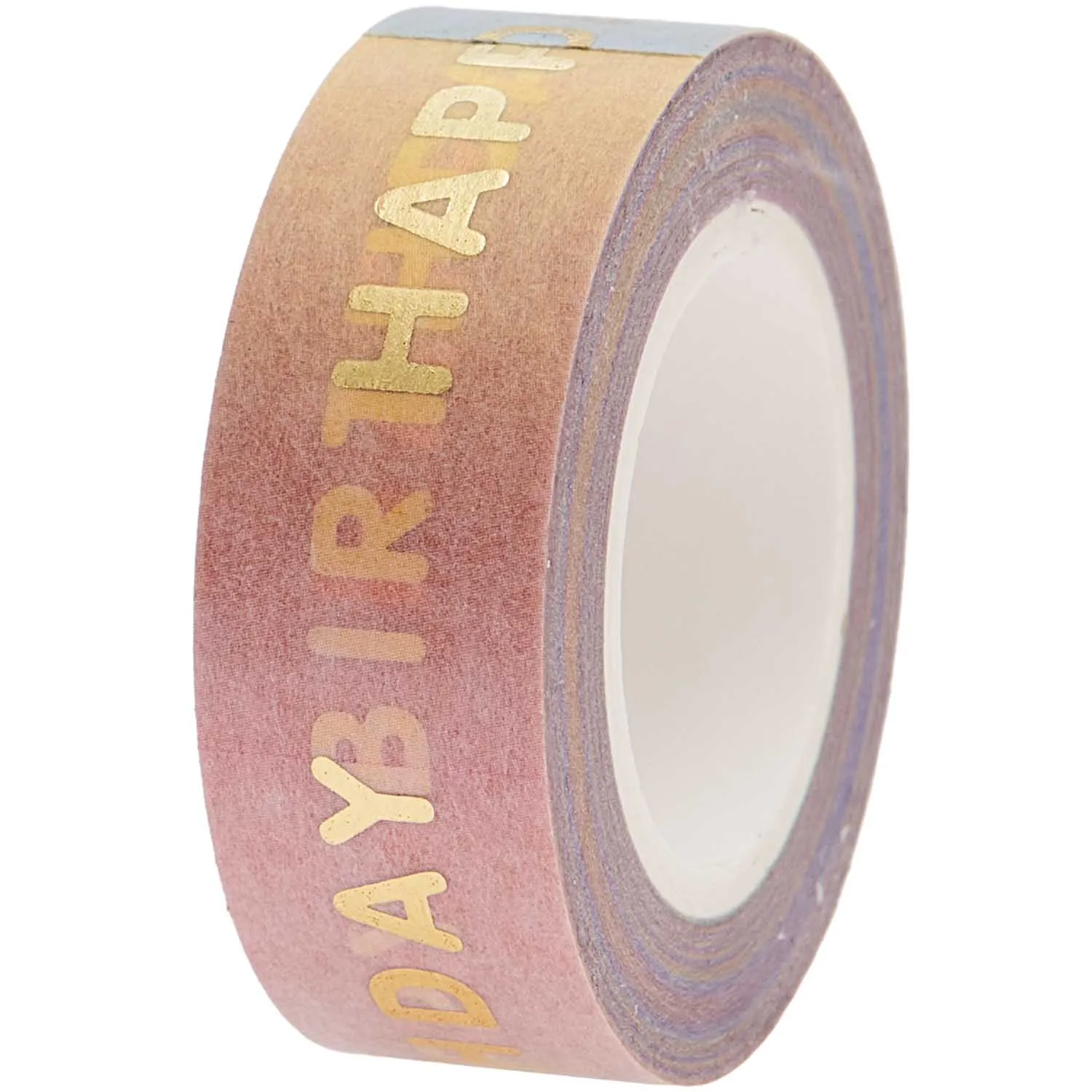 Tape "HappyBirthday" Regenbogen