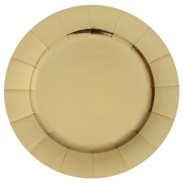 10 Platzteller, Gold