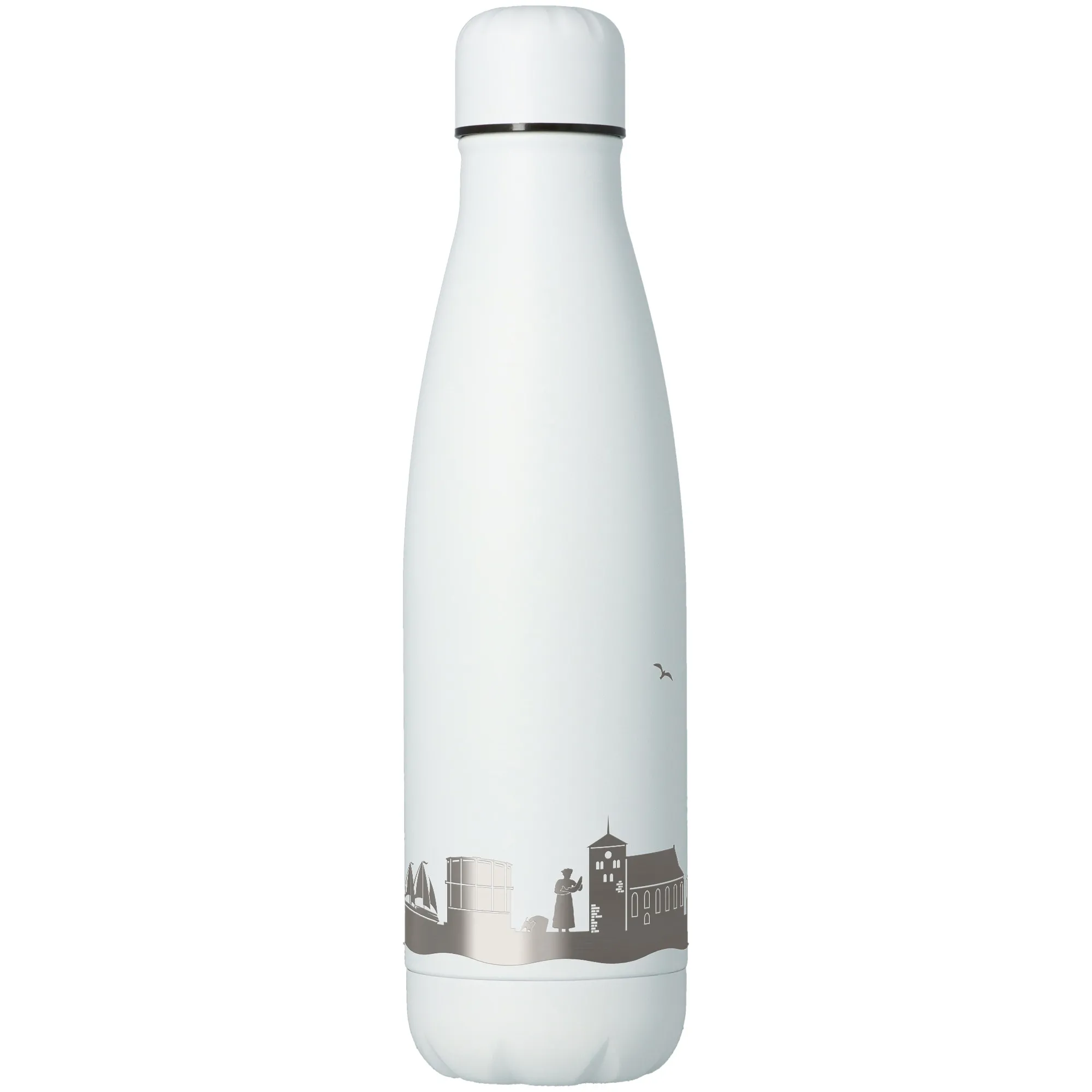 Trinkflasche Skyline Stade Weiß 500ml