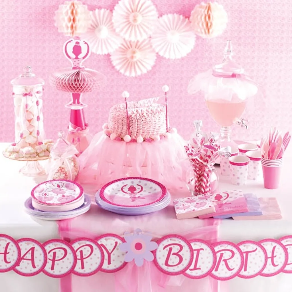 Prima Ballerina - Happy Birthday Girlande