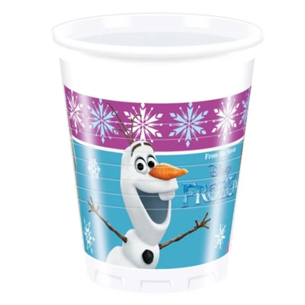 Die Eiskönigin - 8 Plastikbecher