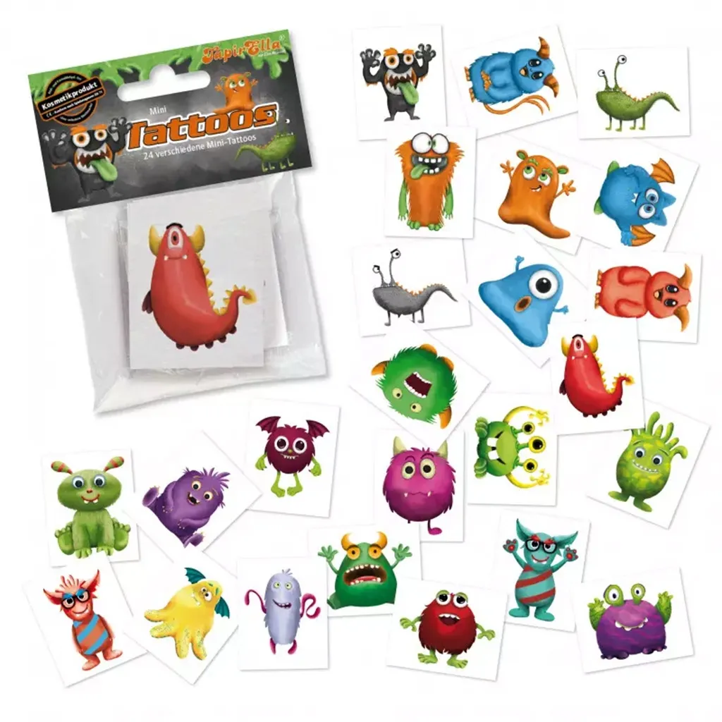 Monster - 24 Mini-Tattoos