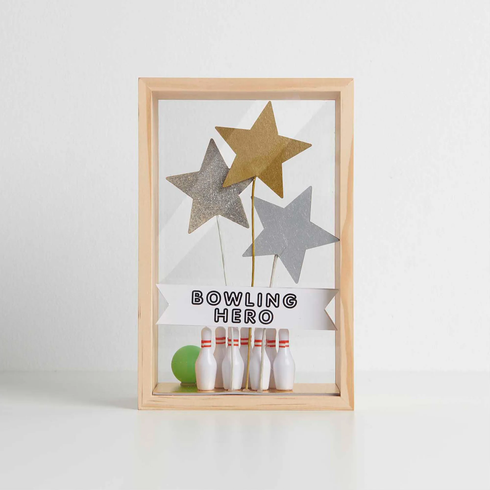 Miniatur "Bowling Set" für die Wichteltür